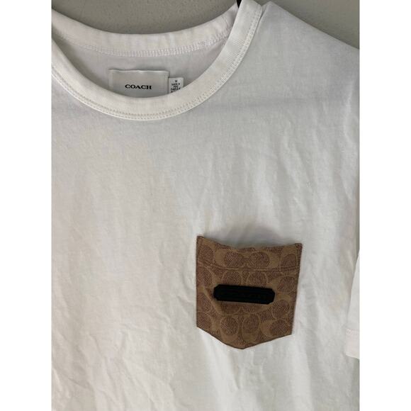 Coach Essential Pocket T-Shirt, Size Medium - Picture 2 of 4